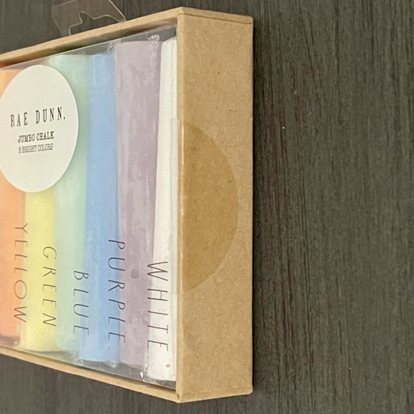 NEW Rae Dunn 8 Piece Jumbo Chalk - Bright, Fun Colors - Picture 4 of 4